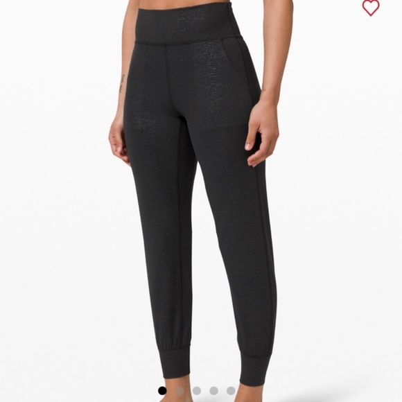 lululemon athletica Pants - Lululemon Align Jogger Code Emboss Black